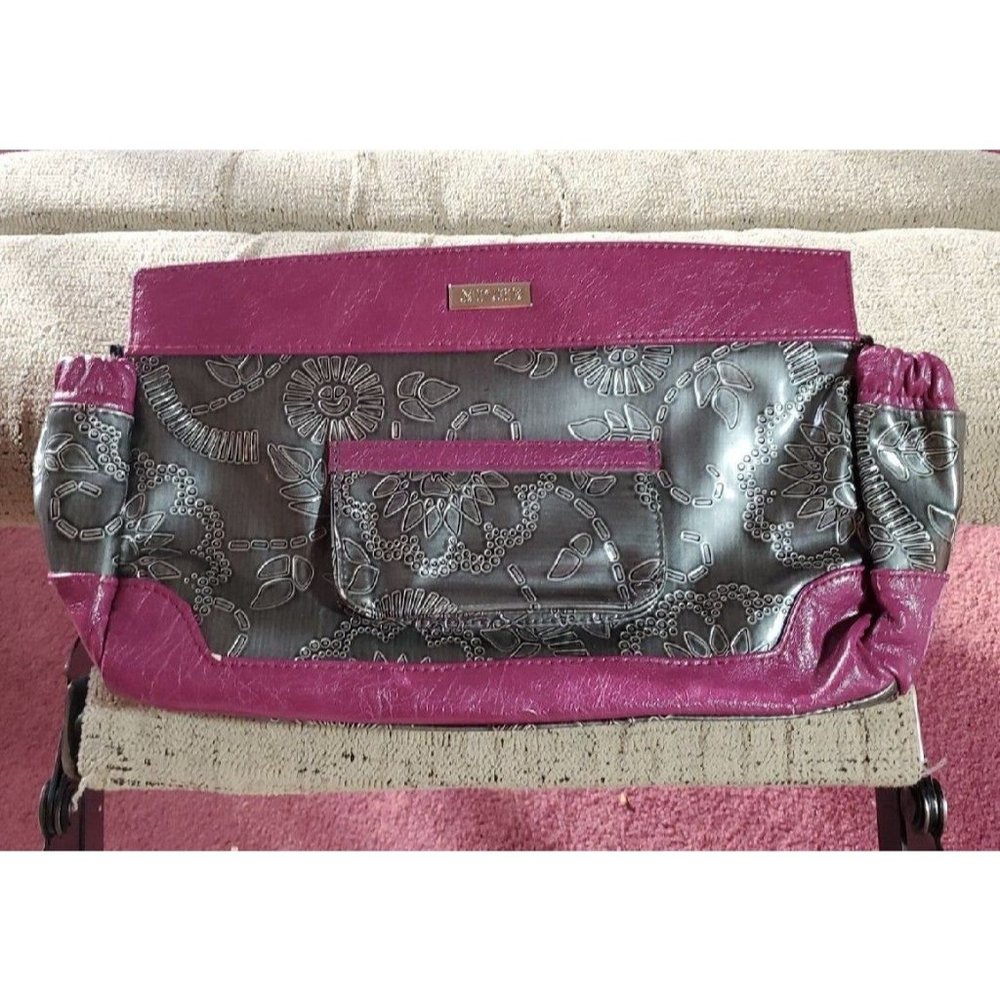 MICHE Purse Shell Mauve and Gray